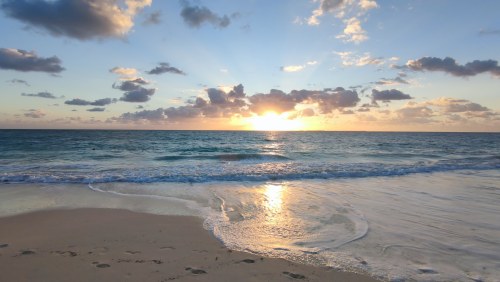 Coucher de soleil à Isla Mujeres