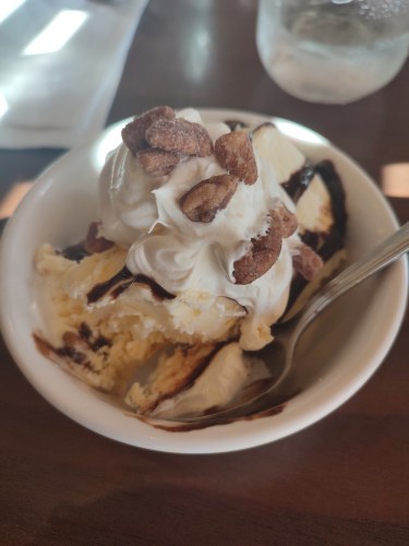 Dessert de route à South Haven